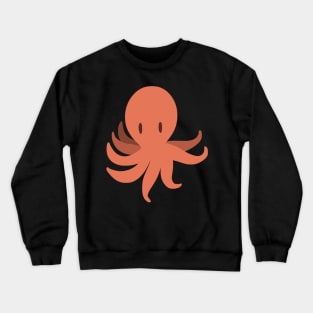 Orange Octopus Crewneck Sweatshirt